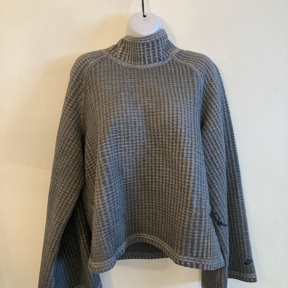 Nike Tech Pack mock neck bell sleeve pullover